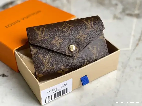 Official oldcobbler VICTORINE Vuitton Louis Wallet 0701